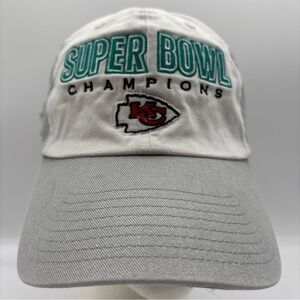 Kansas City Chiefs NFL 47 Brand Clean Up Super Bowl Champions LIV Adjustable Hat